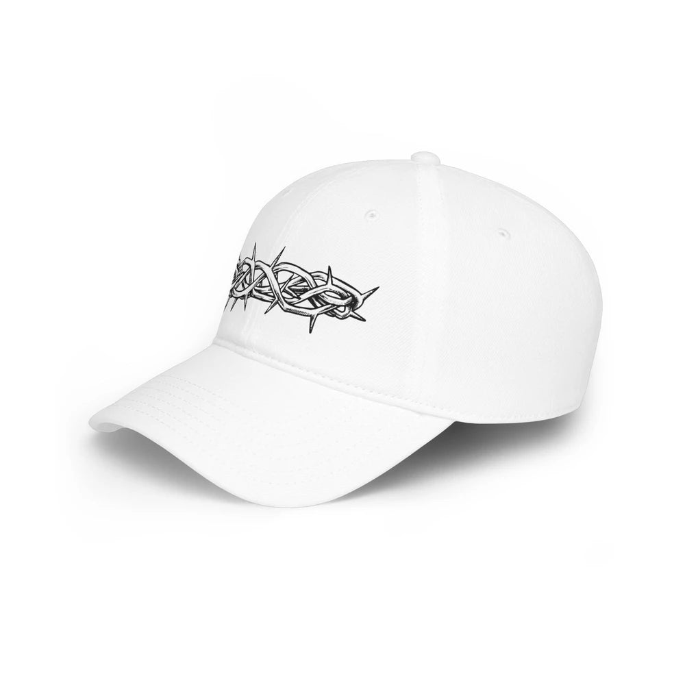 Crown of Thorns Embroidered Baseball Cap