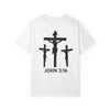 John 3:16 Crucifixion T-Shirt — Christian Cross Faith Tee