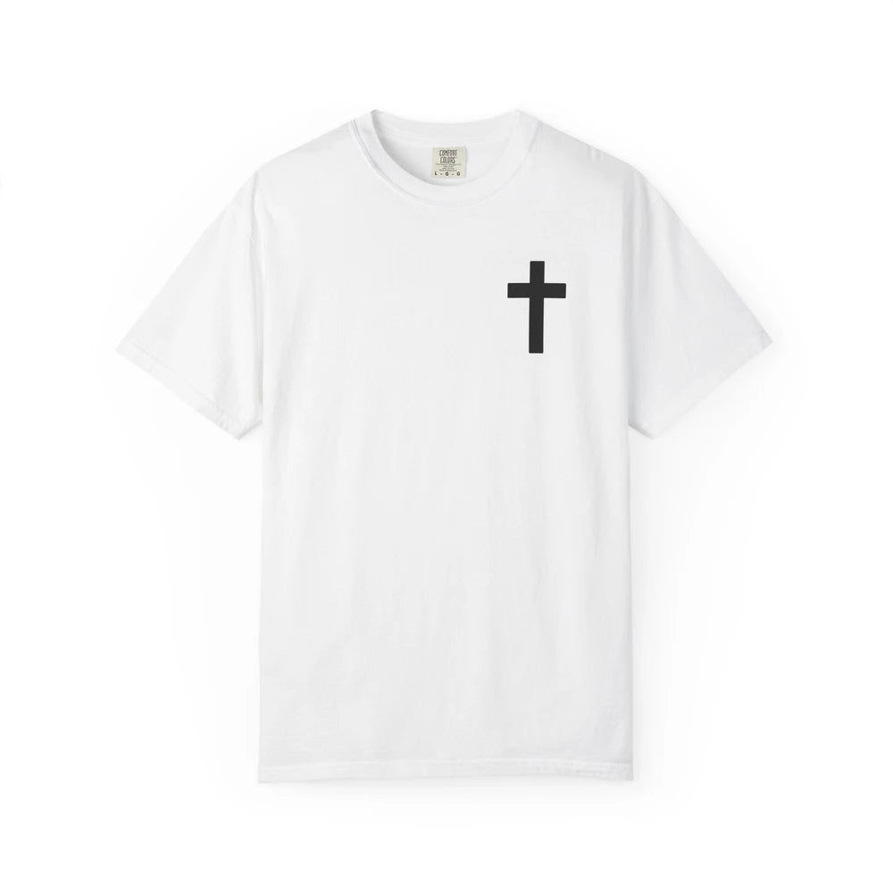 John 3:16 Crucifixion T-Shirt — Christian Cross Faith Tee