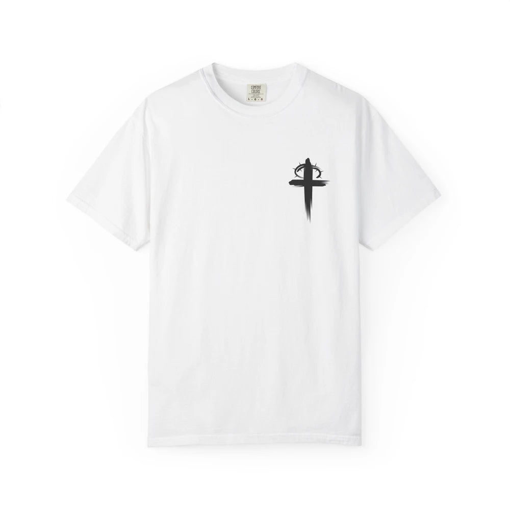 Prayer Hands T-Shirt — "Pray at All Times in the Spirit" Ephesians 6:18 Christian Tee
