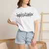 Christian Cross T‑Shirt — 'Jesus is King' Graphic Tee with Crown & Thorn Design